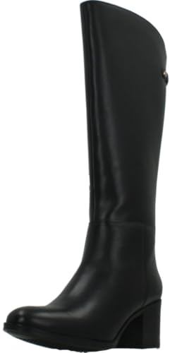 Geox Scarpe da donna D New ASHEEL Knee High Boot, nero, 36,5 EU, Nero, 36.5 EU