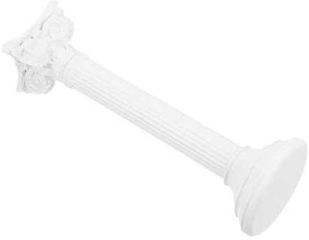 UKCOCO Portacandele Resina Colonna Romana Elegante Per Decorazione Casa e Scenari Fotografici Statuetta Miniatura Stile Greco Per Tavolo e Vetrina