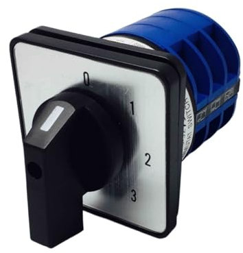 Interruptor de transferencia universal interruptor de cuatro velocidades giratorio 4 secciones contacto plateado YMW26-32/3