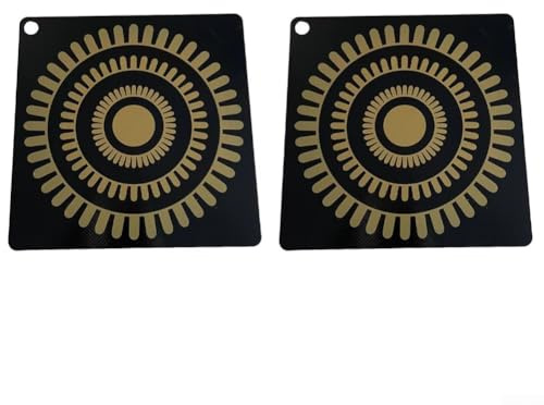 Silicone Induction Cooker Pad, Non-Slip Induction Cooktop or Mat, Sensitive Color Change, For Cooktop And Provide Visual Heat Cues (B)