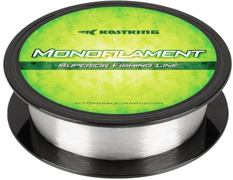 KastKing Premium Monofilament Fishing Line,Ice Clear,300Yds,12LB
