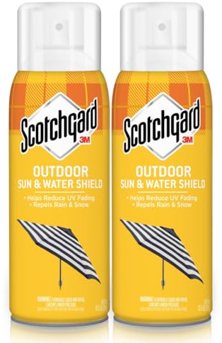 Scotchgard Sun and Water Shield, Repels Water, 10.5 Fluid Ounces (2 Cans)