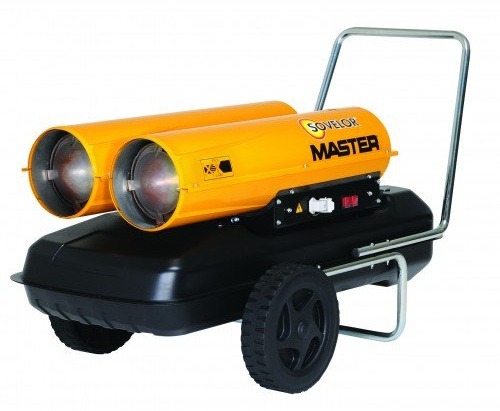 Chauffage Air pulsé mobile sur roues au fuel 88kW combustion directe B310CEG Sovelor