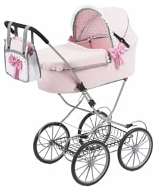 Claudio Reig Rer12151 Cochecito Muñecas Bebe-Paseo, Rosa