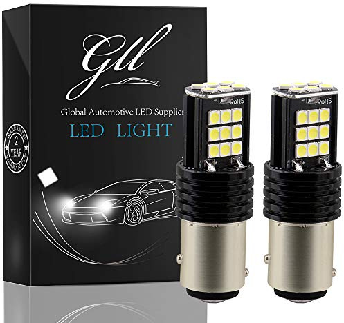 Grandview 1157 Ampoules à LED Blanc BAY15D P21/5W Ampoules à LED 3030 24SMD 900 Lumens pour le Feu de Stop de la Voiture Feu de Jour Feu de Position Arrière (Pas Canbus)