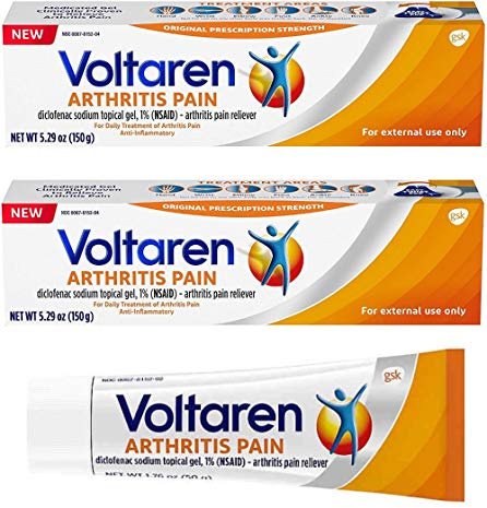 Voltaren Pain Gel Set, 2-150 g Tubes, 1-50 g Tube