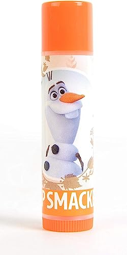 Lip Smacker Olaf Lip Balm, Balsamo Labbra per Bambini ispirato al gusto Disney Frozen, Idratante e Levigante per far risplendere le Labbra, al meraviglioso gusto di Waffles e Sciroppo