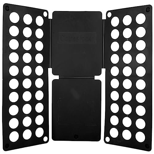BORSAD Professional Large T Shirt Folding Board For Adult Tshirt Folding Board For Kids Fast Folding Clothes (Color : Black, Size : Adult)