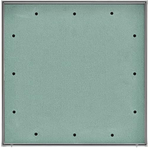 Upmann Revisionsklappe Vario-Star Revisionstür GK-Einlage 300x300mm Gipskarton Alu Rahmen Revision Wartungstür Wartungsklappe Wartung Reinigungsklappe Wartungsöffnung Feuchtraumgeeignet Trockenbau