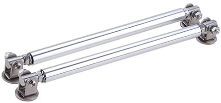 Frontspoiler Universal Einstellbare Front Lip Splitter Rod Strut Krawatte Bar Adhensive Support Kit Zubehör 75mm/100mm/150mm/200mm Lippensplitter (Farbe : 200mm Sliver15)