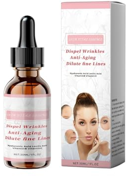 Serum mit Hyaluronsäure für Gesicht & Hyaluron - Gesichts serum Vitamin C Vegan Anti-Aging Gesichtsserum 30ml Hyaluron Serum, Revitalift Filler, Anti-Aging Gesichtspflege, Anti-Falten, (30ML)