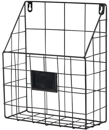 kivrimlarv Portariviste da appendere alla parete, porta giornali, porta giornali da parete, cestino per posta, scaffale decorativo artistico per opuscoli, libri, posta e tutti i tipi di giornali