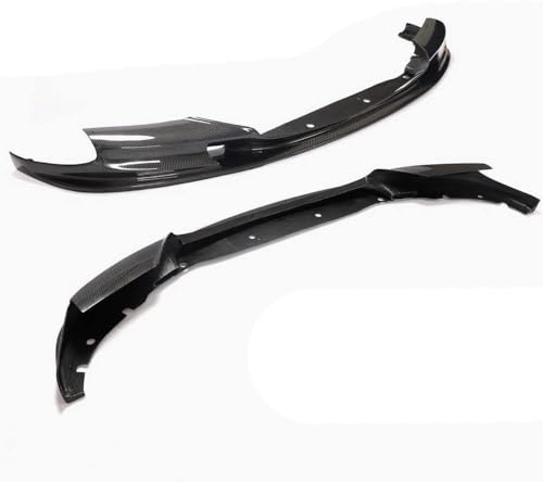 CQFCY Auto Frontspoiler für BMW F10 M5 2011-2016, Kohlefaser Frontstoßstange Splitter Lip Body Kit Splitter Antikollision Auto Zubehör