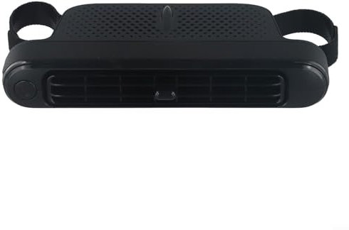 PETSTIBLE USB-Ventilator für Auto, hoher Wind, elektrischer Ventilator, Rücksitzventilator bietet kühlen Luftstrom für ein komfortables Fahrerlebnis (schwarz)