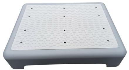 Sharplace Taburete de ducha Taburete Paso elevador para el baño de la bañera de la cama, Gris