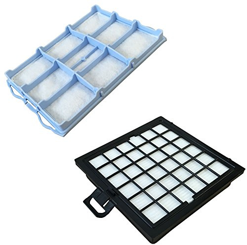 PakTrade SPARSET - HEPA Filter + Motorfilter Kompatibel mit Bosch Ergomaxx, Home Professional