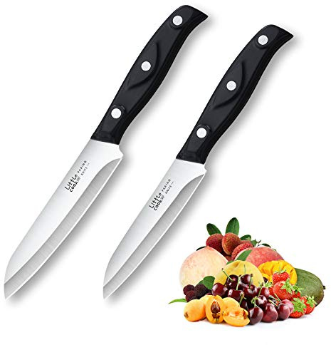 4PCS Paring Knife - Little Cook Paring Knife Set - Ultra Sharp Kitchen Knife - Fruit Knife