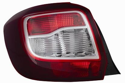 FANALE DEPO - GRUPPO OTTICO POSTERIORE BIANCO-ROSSO FONDO SCURO DACIA SANDERO VERSIONE STEPWAY 11/'12>12/'16 - DX