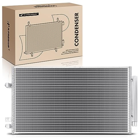 A-Premium Air Conditioning AC A/C Condenser Compatible with Jeep Renegade 2015-2018 Fiat 500X 2016-2018 L4 1.4L with Receiver Drier | for Jeep Renegade 2015-2018 & Fiat 500X 2016-2018, L4 1.4L AC Condenser, 68248149AA, Replace# 4920