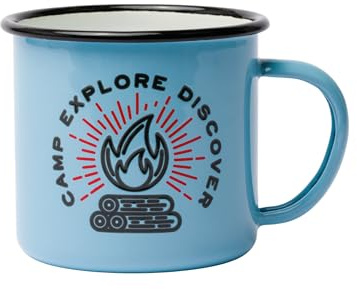 Gentlemen's Hardware Emaille Campingbecher Schlagfester Kaffeebecher 323ml Camp Explore Discover