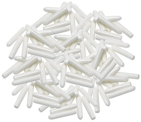 Cenipar Dishwasher Rack Tine Prong Repair End Cover Caps White (100pcs) Anti Slip 1 inch Round Tips