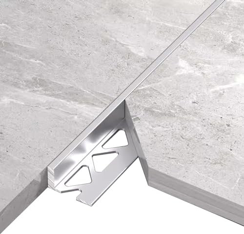 GTPBAO Übergangsprofil Abdeckleisten Extra Schmaler Boden- und Tür-Flachübergang, L-förmige Türschwellenleiste für Holz Zu Fliesen/Teppich Zu Boden, Länge 90cm-150cm (Size : 95cm/37.4 inch)