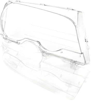 LST Scheinwerferglas Streuscheibe rechts Halogen Xenon kompatibel mit BMW 3er E46 Coupe Cabrio 02/1999-03/2003