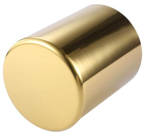 TOYZFRIENDY Porte-pinceaux Rangement Organisé en Acier Inoxydable Doré de Maquillage Porte-stylo Pratique et Facile à Utiliser de Bureau Maison