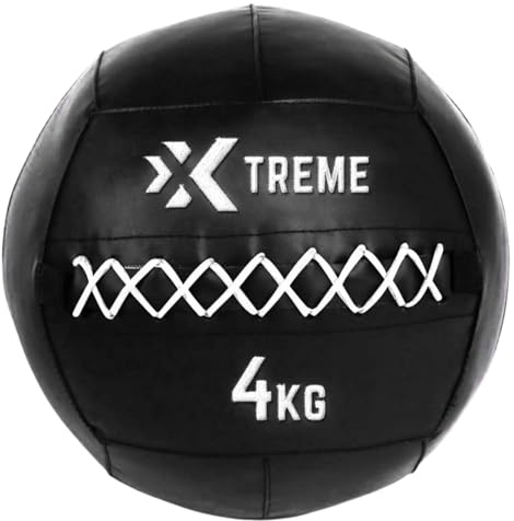 Xtreme Fitness Premium Wallball 4-12 kg, Rutschfester Medizinball | Core und Crossfit, Sandgefüllter Gewichtsball mit robuster Hülle, Ideal für HIIT, und Training im Home Gym für Krafttraining