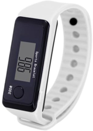 Orologio contapassi, con display a LED, smart watch per lo sport, portatile, impermeabile, contapassi, comodo dispositivo indossabile per uomini e donne