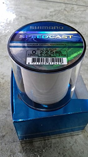 Shimano Speedcast Monofilament 0,225 M 11.20lb/5.10kg 1000 m Spule