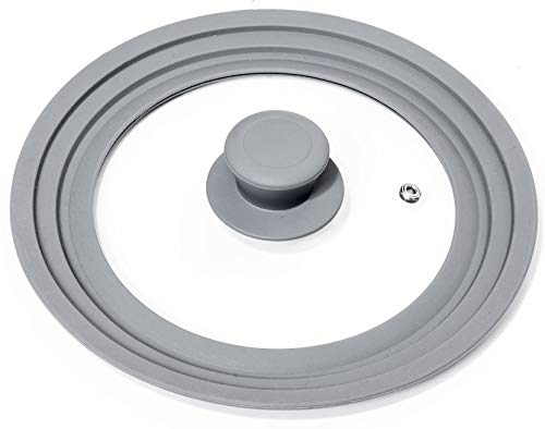 O-ishii Lidmaster Universal Glasdeckel als Pfannendeckel oder Topfdeckel - passend für Töpfe mit Ø 18, 20 und 22 cm