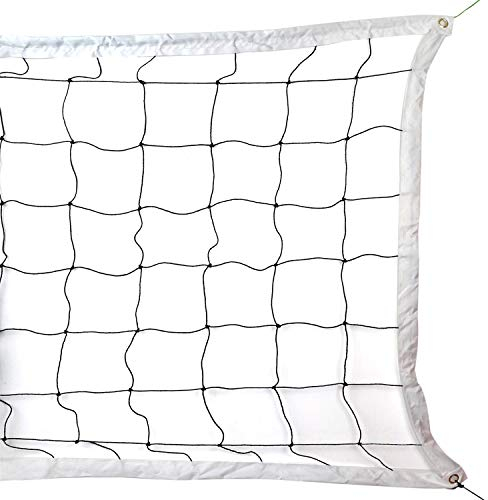 Rete da Pallavolo 9,5m X 1m Pallavolo Netto portatile Rete da Beach Volley Rete Sportiva all'aperto