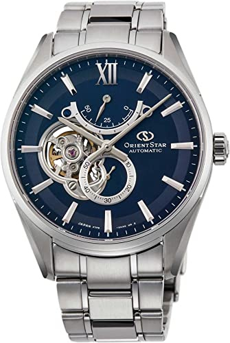 Armbanduhr, analog, Modell Orient Star, RE-HJ0002L00B, zeitgenössisch, automatisch, 41 mm, 10 ATM. Marke: