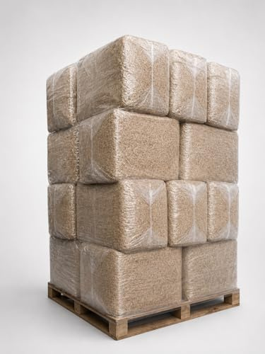 HORSEDREAM Leinstroxxel Leinstroh-Einstreu Pferdeeinstreu, Palette 20x20 kg | Kleintierstreu für Kaninchen, Meerschweinchen, Nager | Hohe Saugkraft bis zu 470 %, staubarm, bindet Ammoniak, geruchsbindend