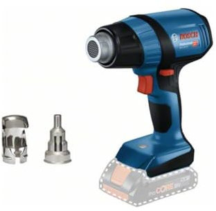 Bosch Professional 18V System décapeur thermique sans-fil GHG 18V-50 (avec buse à réflecteur 32 x 33 mm, buse de réduction 9 mm)