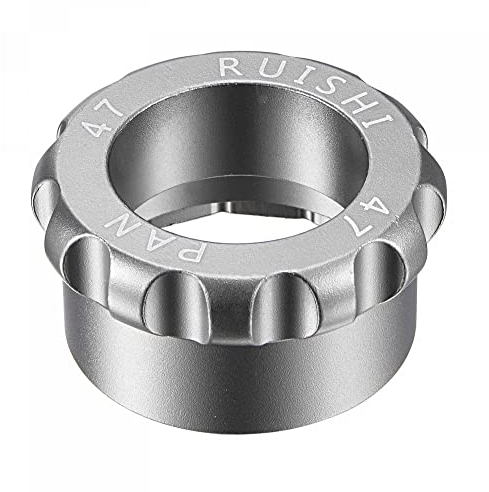 sourcing map Uhrengehäuse Matrize Schraube Rückenöffner für 47mm Reparatur Verchromt Schwarz