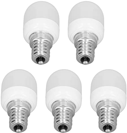 Marhynchus 5pcs Plafonnier Ampoules 1.5W 75LM E12 Fil LED Ampoules AC220V pour Plafonnier (Lumière blanche)