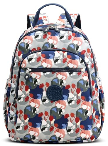 DORRISO Zaino Donna Moda Borsa da College Viaggio Daypack Casual Zainetto Unico Design Leggero Borse a Tracolla Viaggiare Vacanza Impermeabile Zaino Ginkgo Biloba A