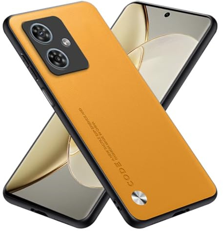 RankOne Funda Compatible con Motorola Moto g54 / Motorola Moto g54 Power (6.5) Carcasa Caso Cover Estuche - Amarillo