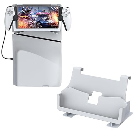 Hanging Stand Base For P5 Portal, Console Side Hanging Hook Bracket Display Stand Storage Hanger Holder on The Host for P5/P5 Slim