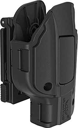 Glock 19 Gürtelclip Holster, OWB Holster für Glock 19 G23 G32 Gen 1-4 G19 gen 5, Außengurt für Rechtshänder, Versteckte Gürteltasche für 1,5-2,25 Zoll Gürtel