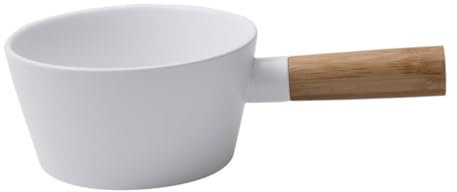 KICHOUSE Keramikschüssel Mit Holzgriff Stabile Porzellan Nudelschale Mikrowellengeeignet Modische Schale Für Suppe Salat Und Frühstück Große Kapazität Spülmaschinenfest Einfach Zu Reinigen