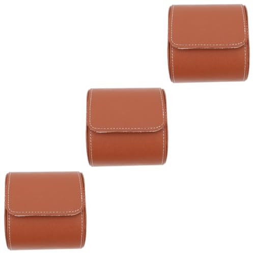 3 Stück Uhren-Aufbewahrungsbox für Armbanduhren, Vintage-Uhrengehäuse, Schmucketui, Herren-Schmuck-Organizer, Uhren für Damen, Damenuhren, Uhrenvitrinen zum Drehen des Sammelbox-Rings Octopus feet