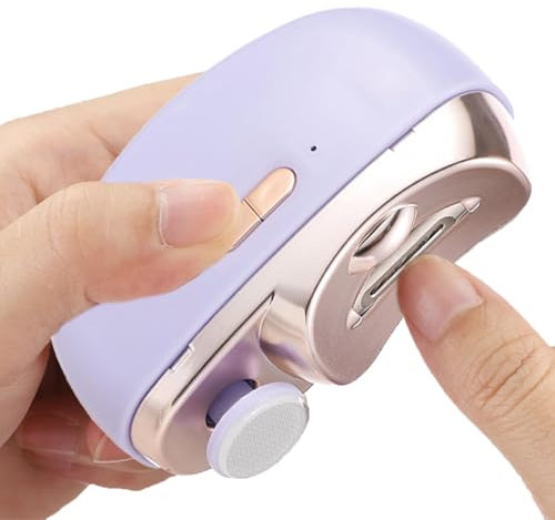 Elektrischer Nagelknipser – professionelles Nagelpflegeset, sicherer und effizienter automatischer Knipser | 3-in-1-Nagelknipser zum Polieren, Schleifen, Trimmen, Trimmen für Babys, Kinder und Erwachs