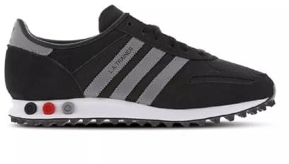 adidas Originals LA Trainer IG1750 Herren Classic Comfort Retro Sport Gym Running Sneaker Schwarz, Schwarz , 43.5 EU