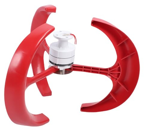 Walfront Generatore di Turbine Eoliche 300W 45 M/s Generatore di Energia Eolica 3 Pale Generatori di ASSE Verticali a Basso Rumore per Marine, Casa