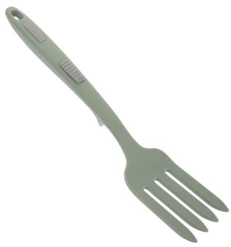 JECOMPRIS Fourchette De Cuisine Silicone Multifonction Antiadhésive Légère Résistante Chaleur Pour Mélanger Pâtes Et Salades Ustensile Pratique Pour Maison Et Restauration