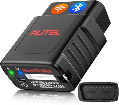 Autel Maxi VCI Mini Wireless Diagnoseschnittstelle Fahrzeug Wireless Dongle | 2026 Neuester MaxiVCI Funktioniert mit Autel MaxiCOM MK808BT PRO MP808BT Pro MK808S-TS MX808S-TS MP808S-TS MK808TS MP808TS