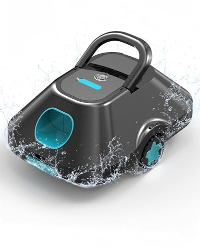 2026 Update Poolroboter,Pool Roboter kabellos Akku,Poolsauger für Aufstellpool,Bis zu 210 Min. Laufzeit,Auto-Parking,Großer,Poolsauger für Aufstellpool 200m²,Green